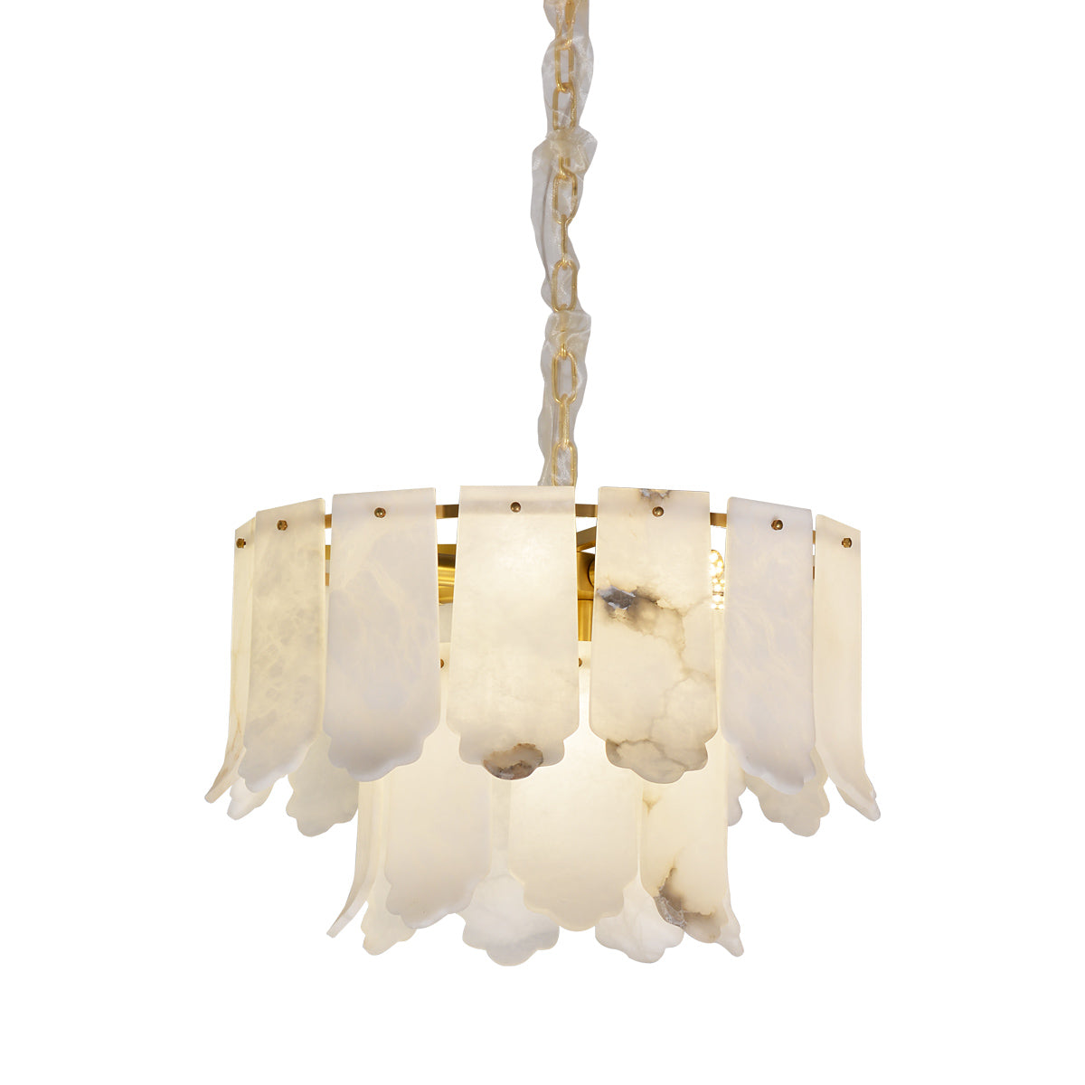 Alabaster Multi-storey Chandelier