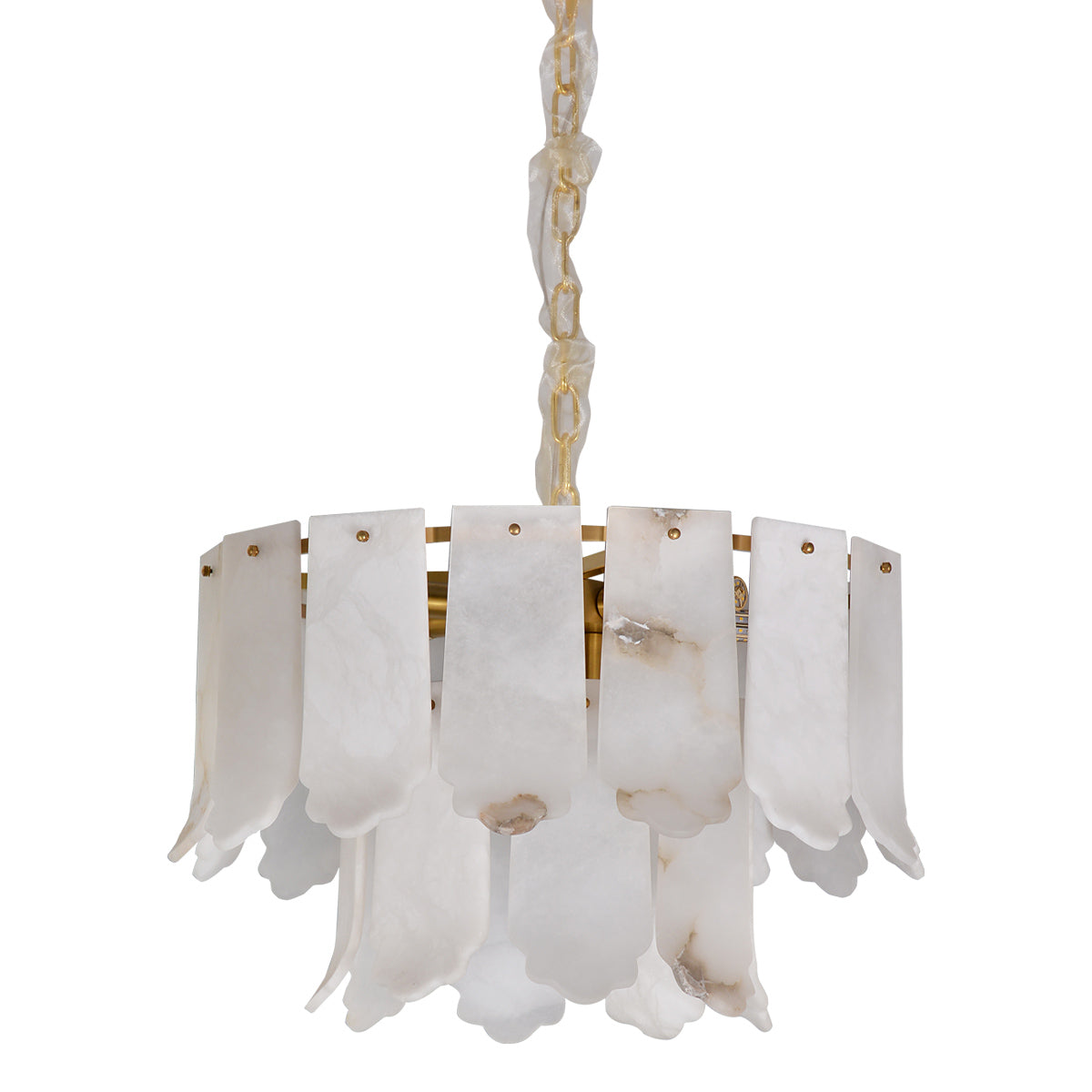 Alabaster Multi-storey Chandelier