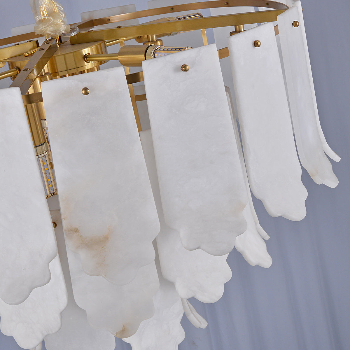 Alabaster Multi-storey Chandelier