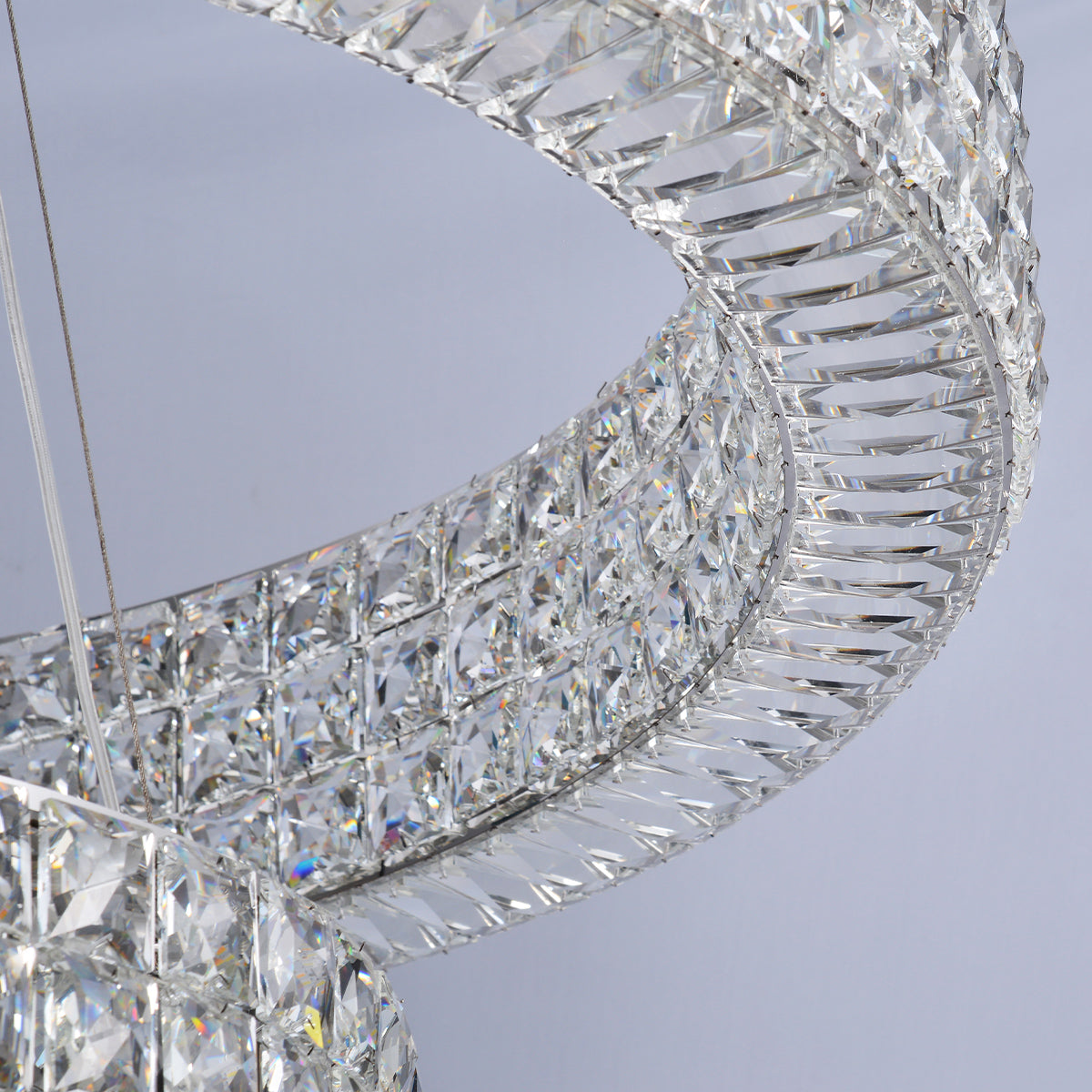 Round Crystal Chandelier