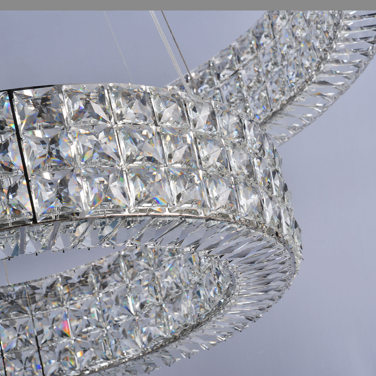 Round Crystal Chandelier