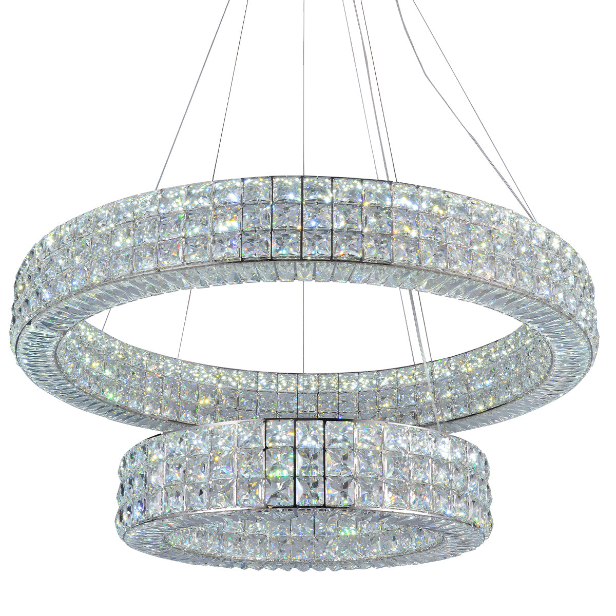 Round Crystal Chandelier
