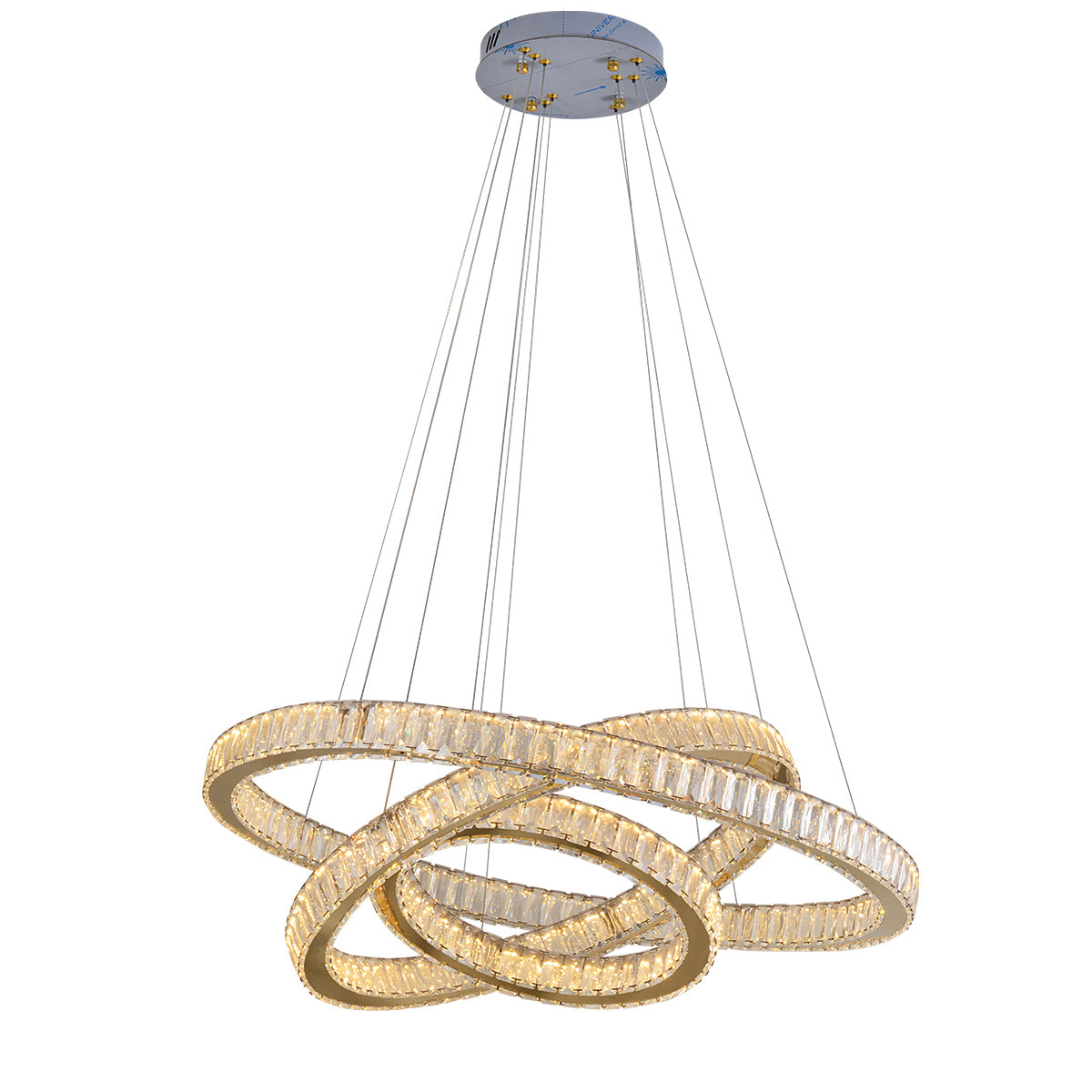 Modern ring crystal Chandelier