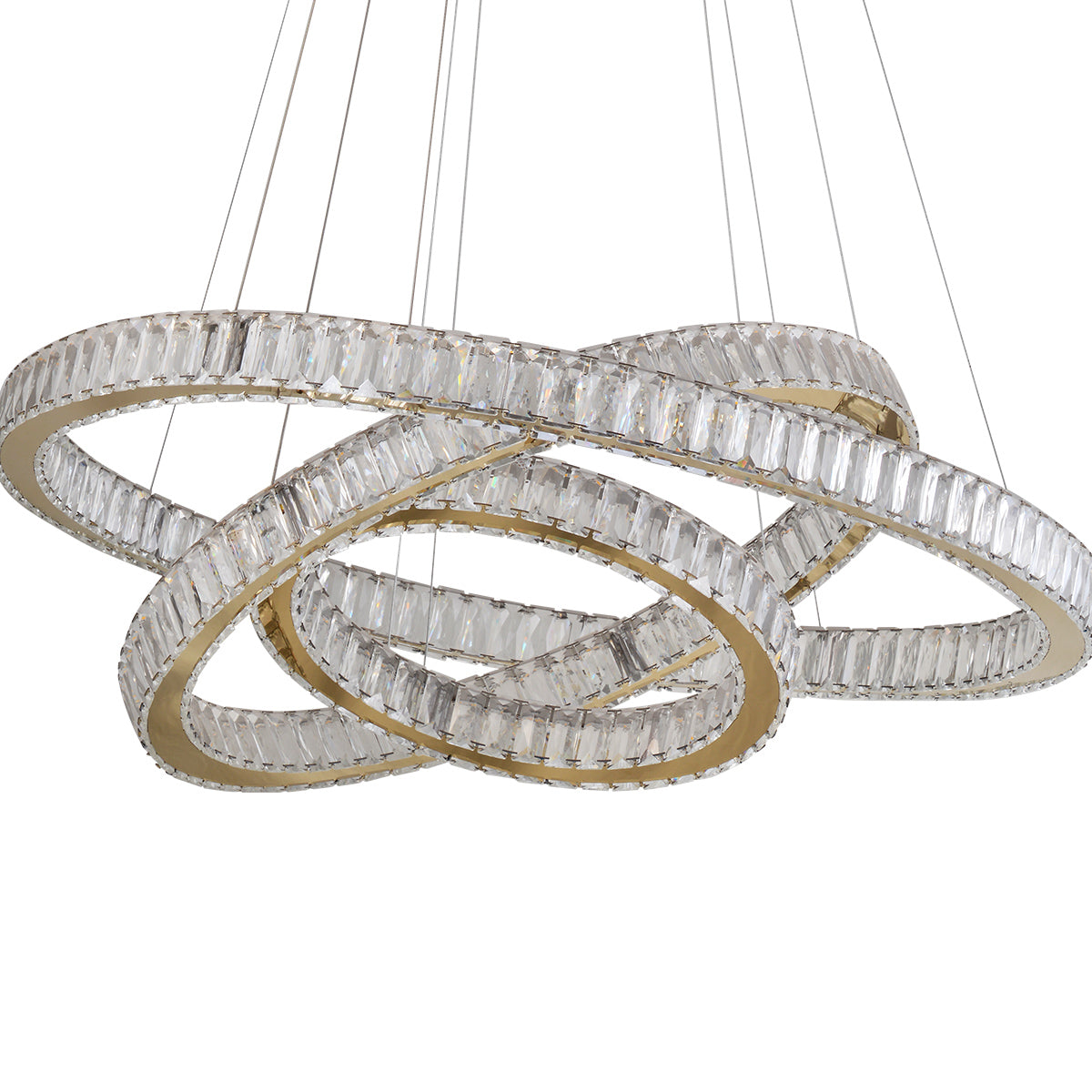 Modern ring crystal Chandelier